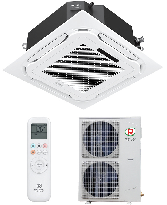 Royal Clima CO-4C60HNX/CO-E60HNX Кассетная сплит-система